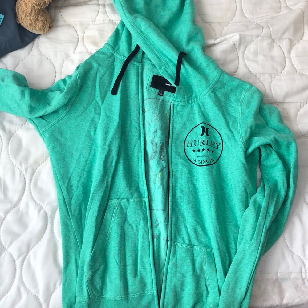 Zip up hoodie